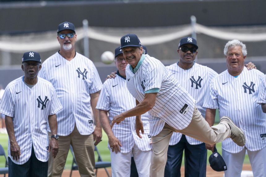 Yankees resume annual Old-Timers' Day after pandemic pause