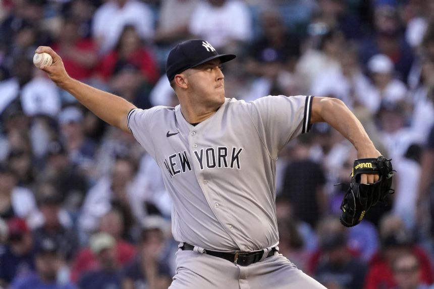 Yankees' Taillon hit by line drive, leaves after 2 innings
