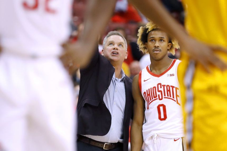 Young, Ahrens lead No. 21 Ohio State past Towson 85-74