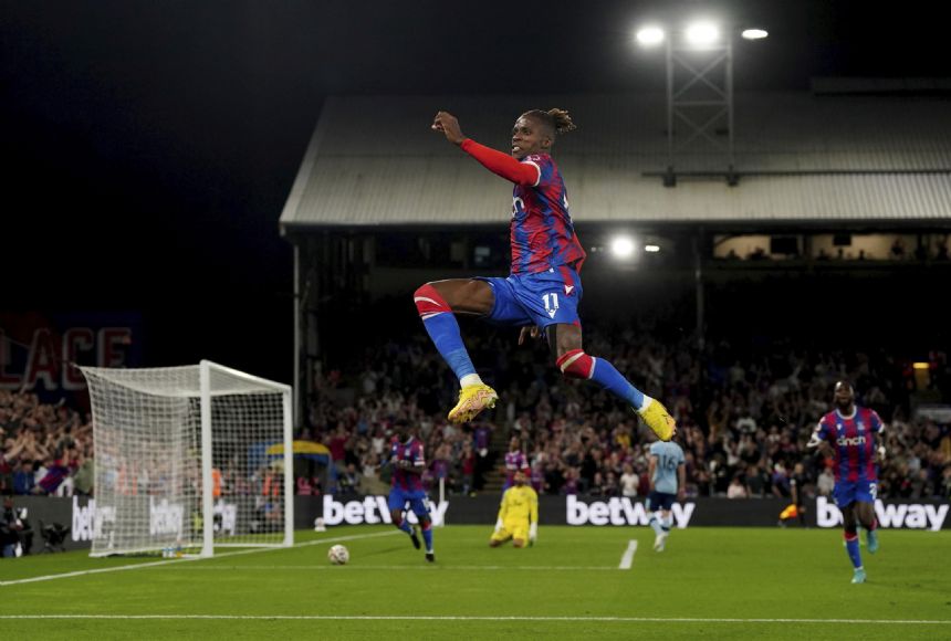 Zaha underlines importance to Palace in 1-1 with Brentford