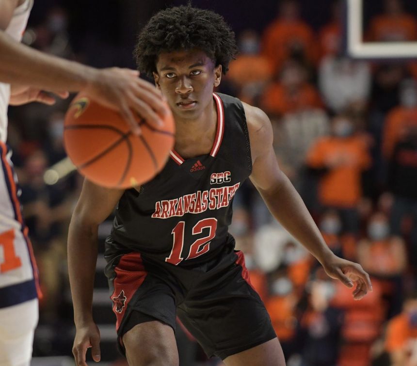 Texas State vs. Arkansas State Game Simulator 830 PM ET (1/11/2024