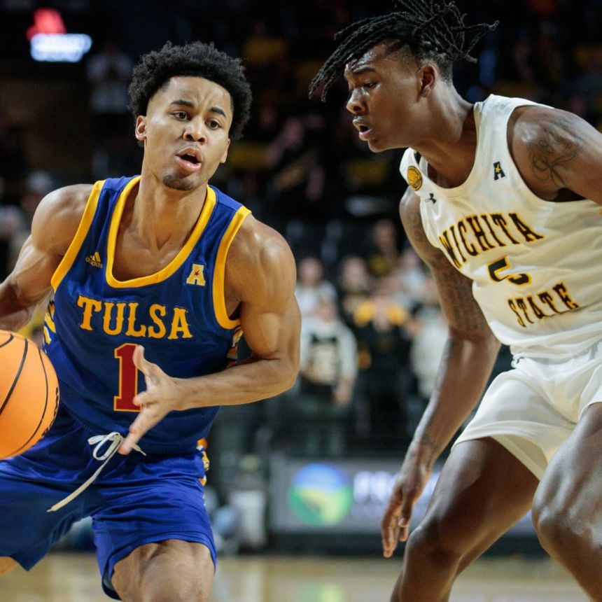 Tulsa vs. Wichita State Betting Odds, Free Picks, and Predictions - 9:00 PM ET (Wed, Feb 21, 2024)
