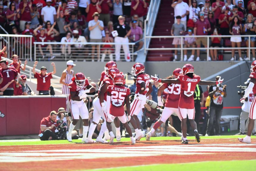 BYU vs. Arkansas Game Simulator 730 PM ET (9/16/2023) NCAA College