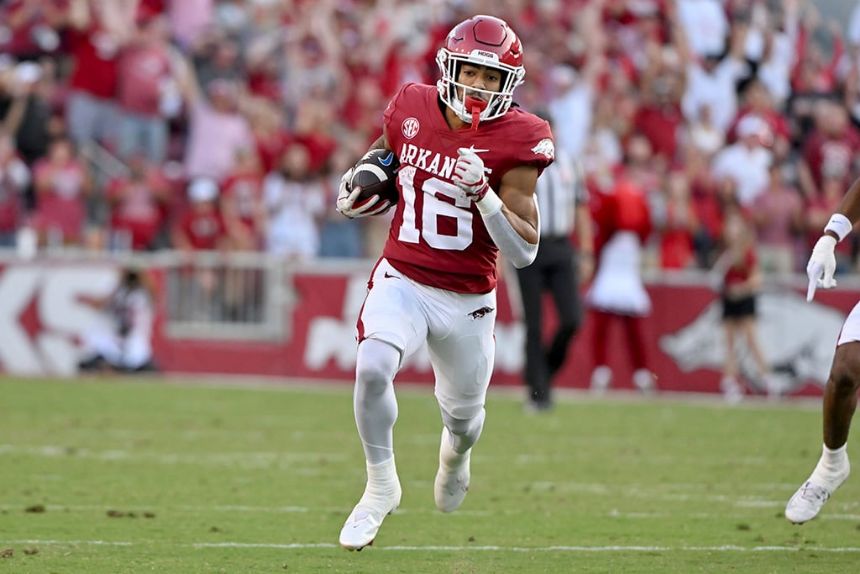 Texas AM vs. Arkansas Game Simulator 1200 PM ET (9/30/2023) NCAA College Football CapperTek