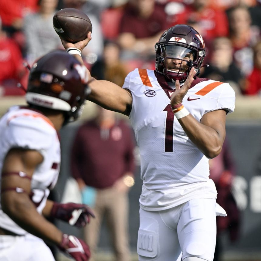 Virginia Tech vs. Virginia Betting Odds, Free Picks, and Predictions - 3:30 PM ET (Sat, Nov 25, 2023)