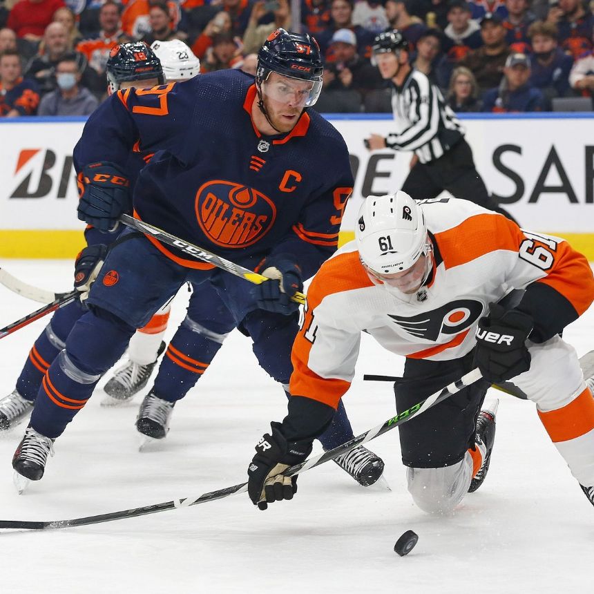 Oilers vs. Flyers Betting Odds, Free Picks, and Predictions - 7:08 PM ET (Thu, Feb 9, 2023)