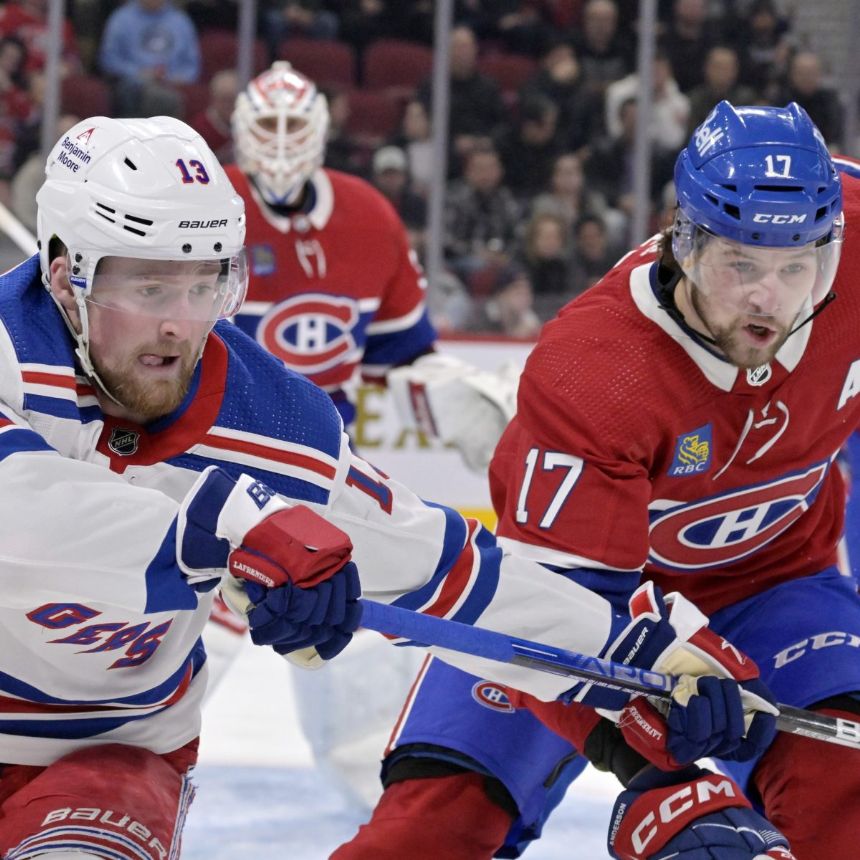 Rangers vs. Canadiens Betting Odds, Free Picks, and Predictions - 7:08 PM ET (Thu, Mar 9, 2023)