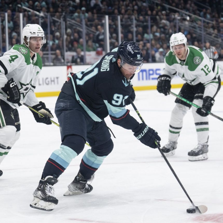 Stars vs. Kraken Betting Odds, Free Picks, and Predictions - 9:08 PM ET (Mon, Mar 13, 2023)