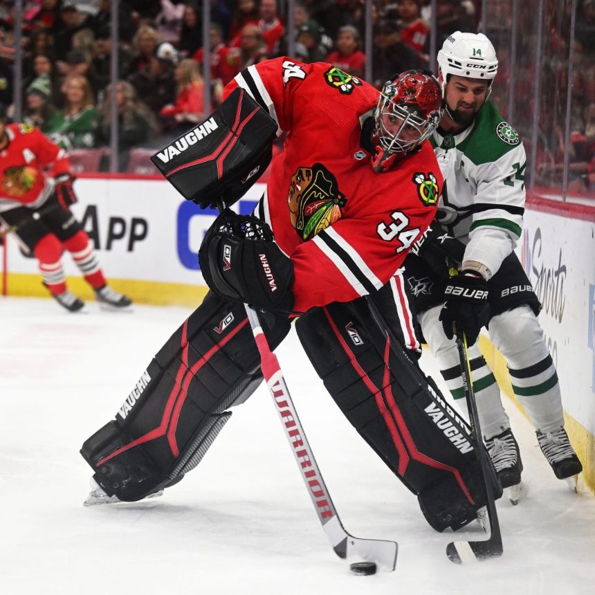Stars vs. Blackhawks Game Simulator 838 PM ET (3/28/2023) NHL