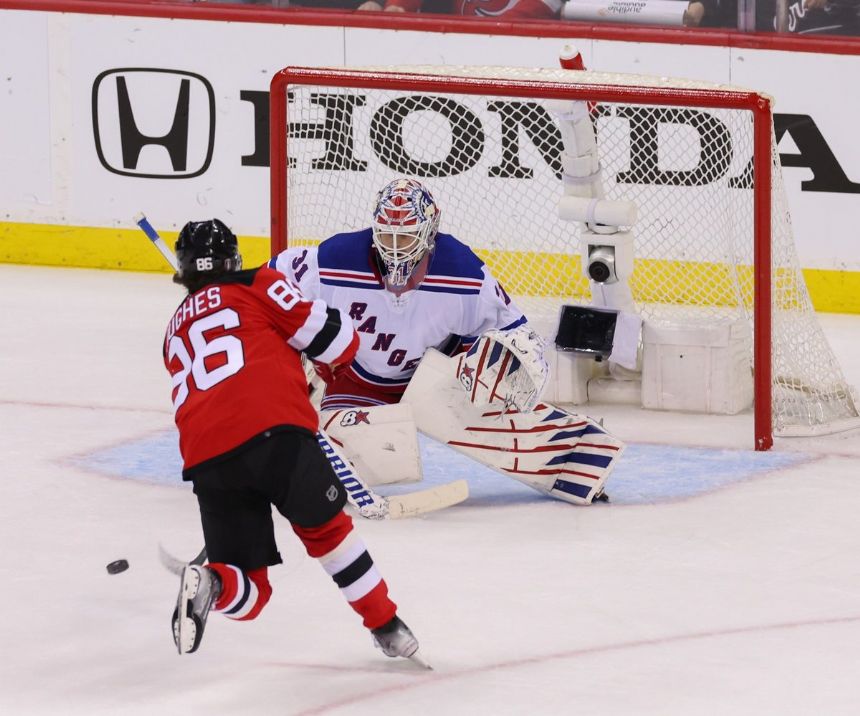 New Jersey Devils at New York Rangers odds, picks and best bets