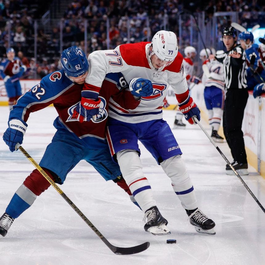 Avalanche vs. Canadiens Betting Odds, Free Picks, and Predictions - 7:07 PM ET (Mon, Jan 15, 2024)