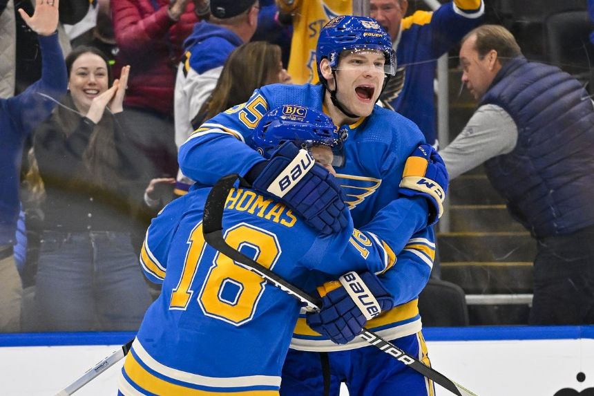 Blackhawks vs. Blues Betting Odds, Free Picks, and Predictions - 8:07 PM ET (Wed, Apr 10, 2024)