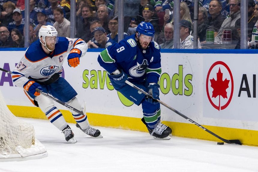 Canucks vs. Oilers Betting Odds, Free Picks, and Predictions - 7:05 PM ET (Sat, May 18, 2024)
