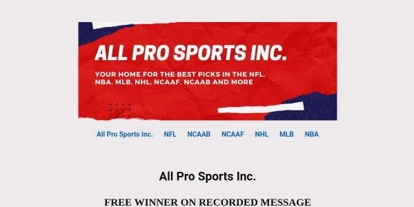 AllProSportsFreePicks.com Reviews