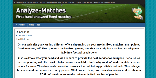 Analyze-Matches.com Reviews