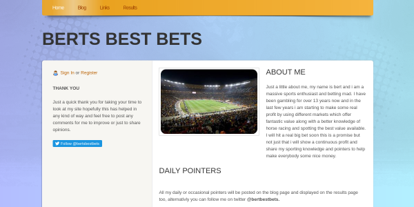 BertsBestBets.webs.com Reviews