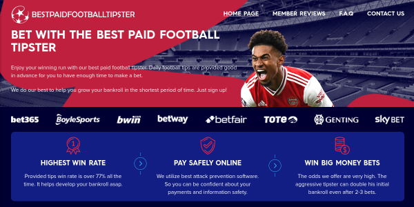 BestPaidFootballTipster.net Reviews