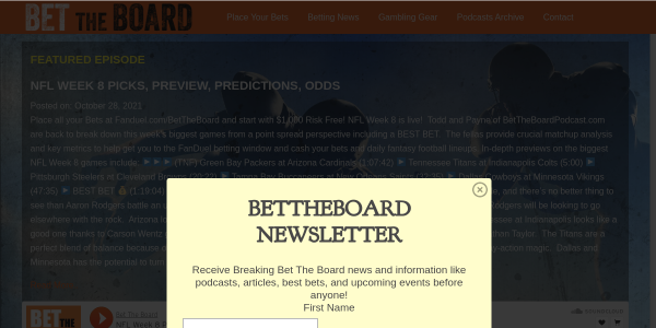 BetTheBoardPodcast.com Reviews