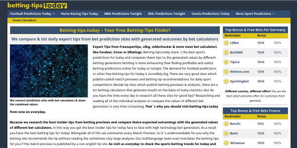 Betting-Tips.today Reviews