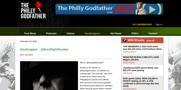 BuryRightNumber.thephillygodfather.com Reviews