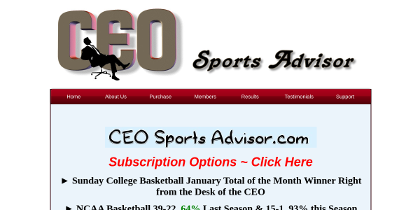 CEOSportsAdvisor.com Reviews