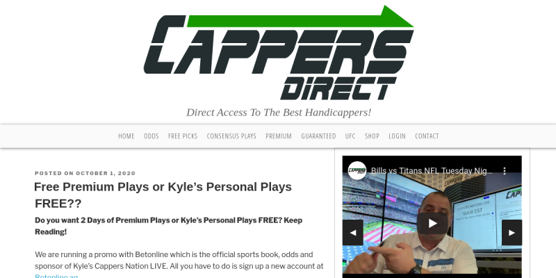 CappersDirect.com Reviews