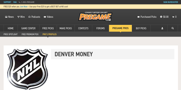 DenverMoney.pregame.com Reviews
