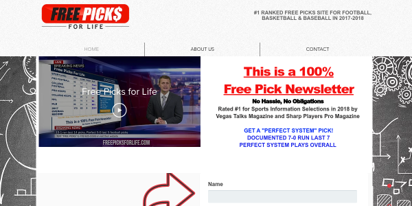 FreePicksForLife.com Reviews