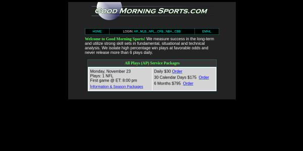 GoodMorningSports.com Reviews