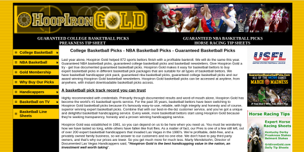 GuaranteedBasketballPicks.com Reviews