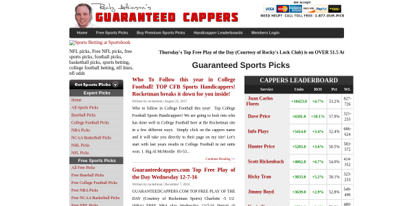 GuaranteedCappers.com Reviews