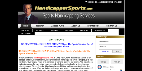 HandicapperSports.com Reviews