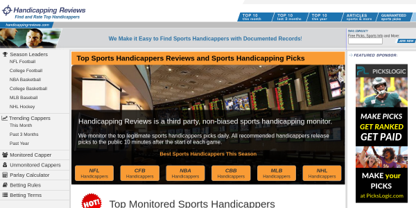 HandicappingReviews.com Reviews