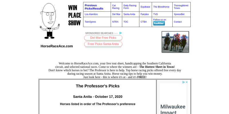 HorseRaceAce.com Reviews