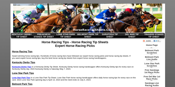 HorseRaceTipSheets.com Reviews