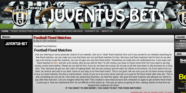 Juventus-Bet.com Reviews