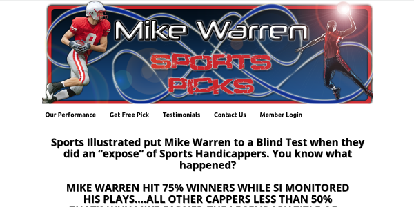 MikeWarrenSportsPicks.com Reviews