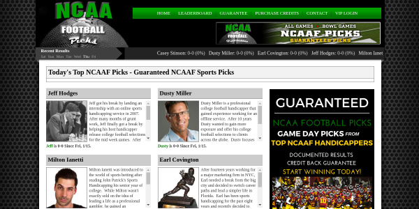 NCAAFootballPicks.com Reviews