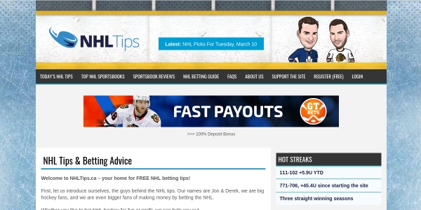 NHLTips.ca Reviews