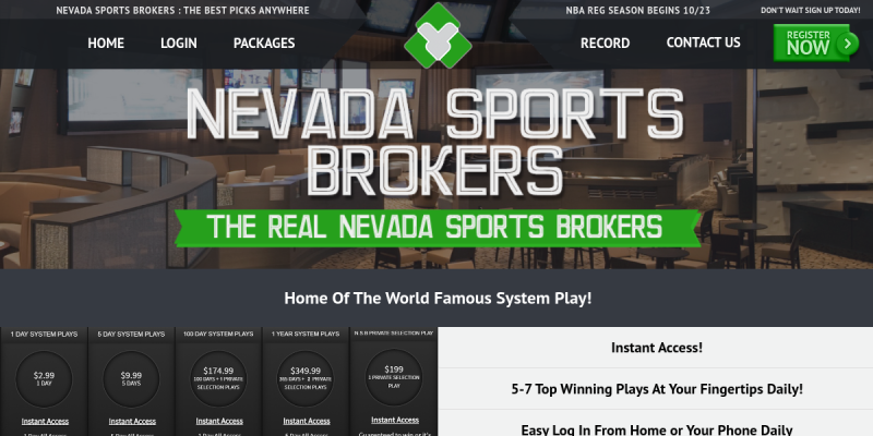 NevadaSportsBrokers.com Review