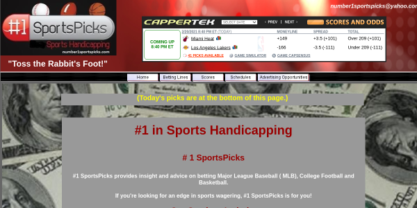 Number1SportsPicks.com Reviews