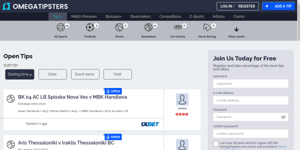 OmegaTipsters.com Reviews