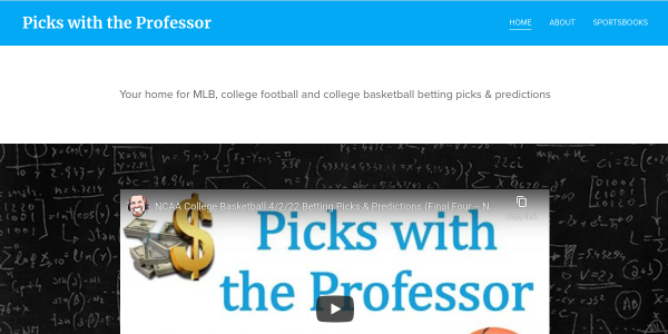 PicksWithTheProfessor.com Reviews