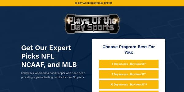 PlaysOfTheDaySports.com Reviews