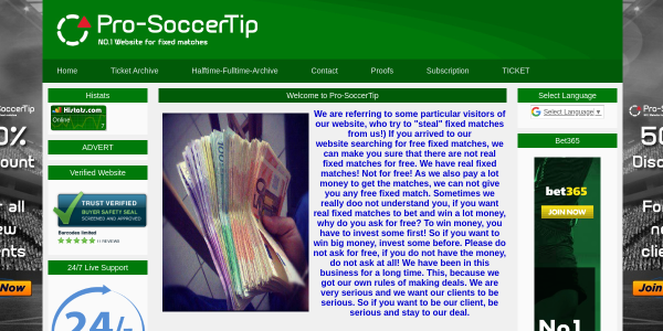 Pro-SoccerTip.com Reviews