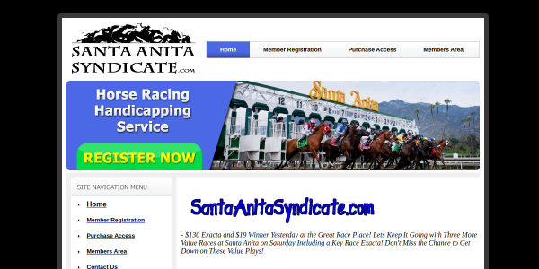 SantaAnitaSyndicate.com Reviews