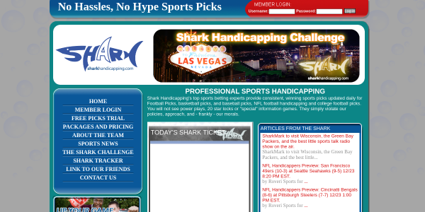 SharkHandicapping.com Reviews