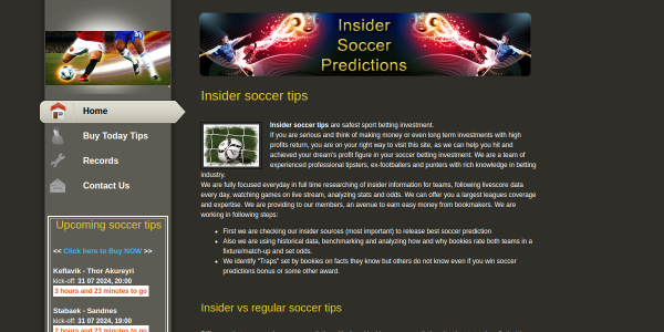 Soccer-Insider-Tips.com Reviews