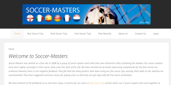 Soccer-Masters.com Reviews