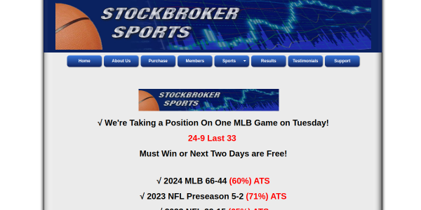 StockBrokerSports.com Reviews